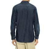 Dsquared2 Dark Wash Tab Shirt Navy Blue W30