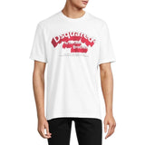 Dsquared2 Flocked Logo T-Shirt White M