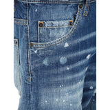Dsquared2 Boston Jean Style Dark Blue Denim Pants W34