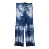 Dsquared2 Roadie Jean Blue Distressed Denim Pants W28