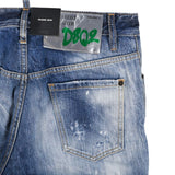 Dsquared2 Roadie Jean Blue Distressed Denim Pants W28