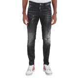 DSQUARED2 Cool Guy Jean Destroyed Paint Splash Wash Black Jeans W34