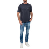DSQUARED2 Skater Jean Faded Bleached Splash Effect Blue Jeans W34