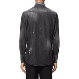 Dsquared2 S74Dm0628 S30826 Classic Western Shirt 900 Black Shirt Mens