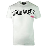 Dsquared2 S74Gd0501 S22427 100 White T Shirt Mens
