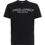 Dsquared2 Cool Fit Milano Logo Black T-Shirt XS