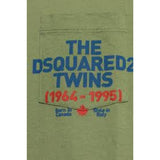 Dsquared2 Logo Print T-Shirt Sage Green M