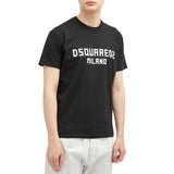 Dsquared2 Cool Fit T-Shirt Black White Print XS