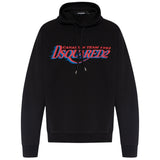 Dsquared2 Cool Fit Canadian Team Logo Black Hoodie S