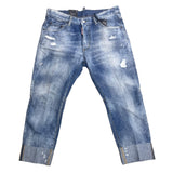 Dsquared2 S74Lb1091 S30309 Skater Jean 470 Navy Blue Jeans Mens