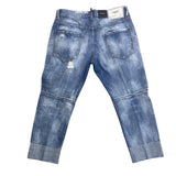 Dsquared2 S74Lb1091 S30309 Skater Jean 470 Navy Blue Jeans Mens
