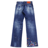 Dsquared2 S74Lb1164 S30342 Roadie Jean 470 Blue Navy Jeans Mens