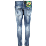 Dsquared2 S74Lb1178 S30789 Sexy Twist Jean 470 Blue Navy Jeans Mens - Style Centre Wholesale