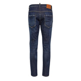 Dsquared2 Dark Clean Wash Skater Jeans Navy Blue W28