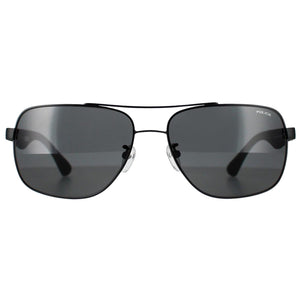 Police Semi-Matte Black Sunglasses