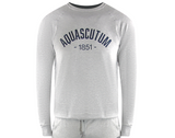 Aquascutum Aa_Ow04_St002 Oldchool Crewneck Grayel St002 Grey Creckneck And Track Pants Set Male