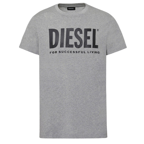 Diesel For Successful Living Logo Grey T-Shirt S