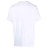 Diesel Peel Effect Logo White T-Shirt L