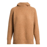 Parajumpers TORY PWKNAP33 508 CAMEL Knitted Hoodie Comfort Fit Womens S