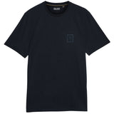 Lyle & Scott Navy Blue Rubberised Logo Graphic T-Shirt XS