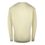 Cavalli Class Txt66C Cf050 03528 Beige Sand Round Neck Sweatshirt Mens