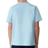 Casablanca Printed  T-Shirt Metaphysical Tennis Icon Blue U Mps25 Jts 001 09 001 09 Blue  T-Shirts Mens