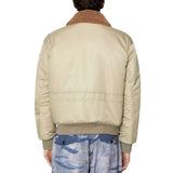 Diesel W-Carlo-NW Tidal Foam Cream Jacket  W-CARLO-NW GIACCA A070240KAUX 1AE
