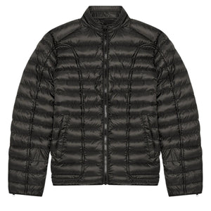 Diesel Plain Black Padded Jacket S