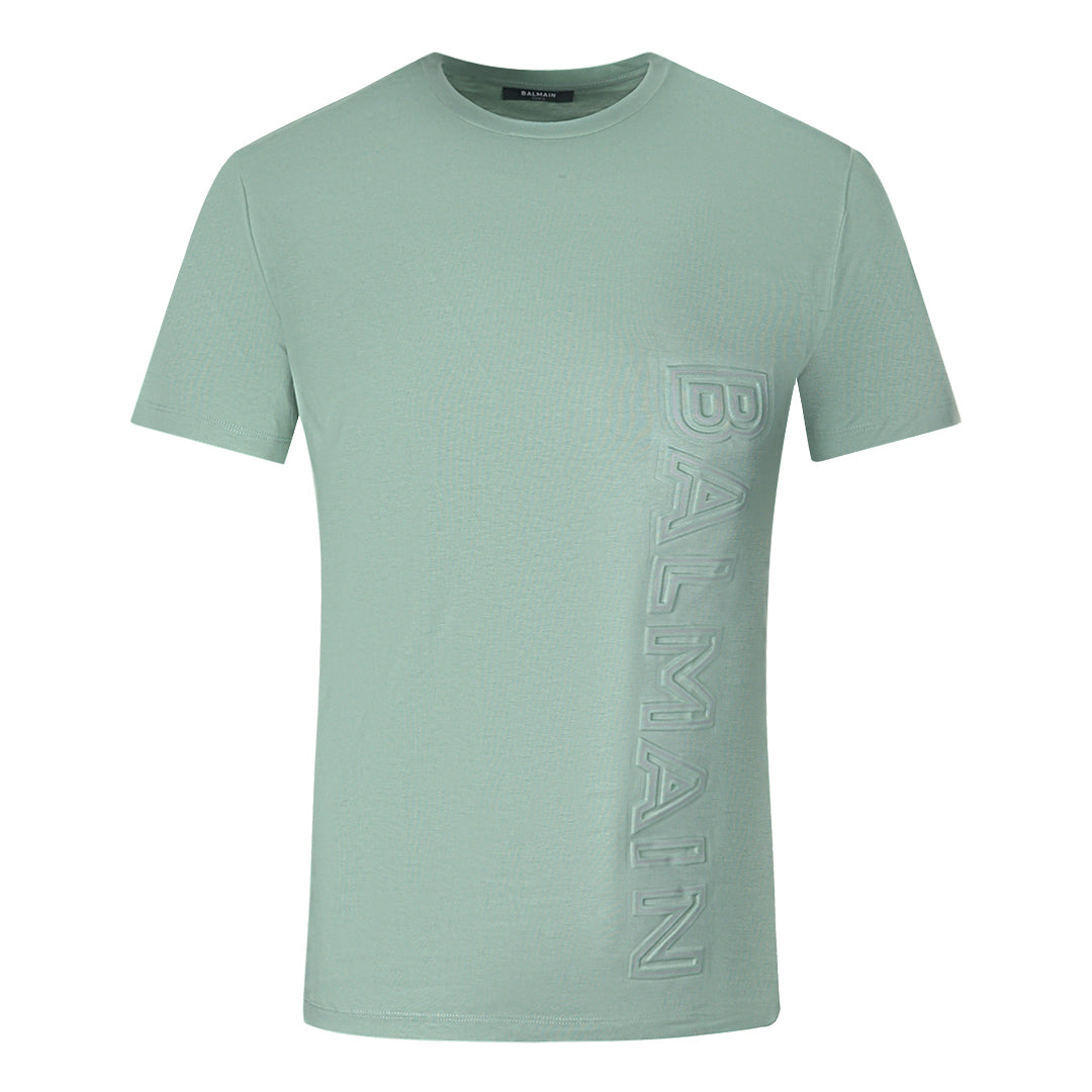 Balmain Mens T Shirt Yh1F021 S8761 Eab Brown – Style Centre