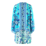 Inoa Womens Catalina Azuro 12002 Layered Dress Blue