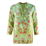 Inoa Womens Chartreuse 12007 Milano Top Green