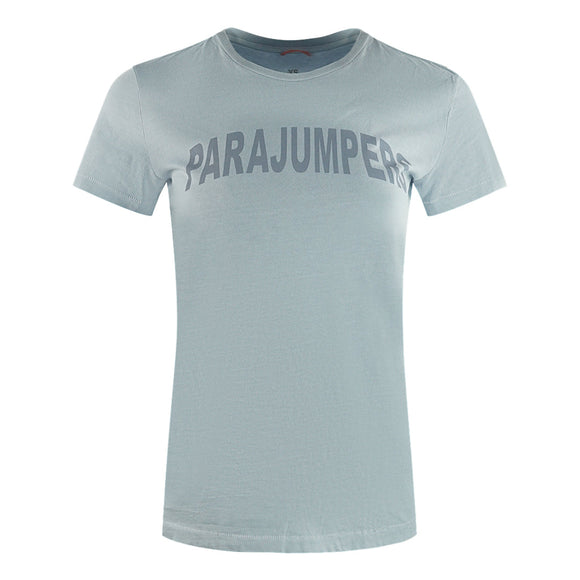 Parajumpers Womens Cristie 609 T-Shirts Blue