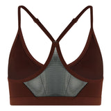 Nike Light Support Padded Red Sports Bra