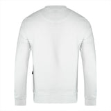 Aquascutum Of London Logo White Sweatshirt - Style Centre Wholesale