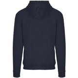 Aquascutum Aldis Emblem Logo Navy Blue Hoodie