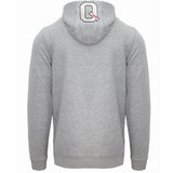 Aquascutum Classic Large A Logo Grey Zip Up Hoodie