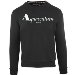 Aquascutum Mens FGIA31 99 Sweater Black