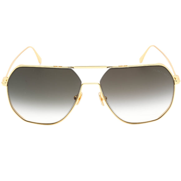 Tom Ford Rickie Mens FT0852 30B Sunglasses Gold