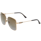 Jimmy Choo Hester V01 Gold Sunglasses