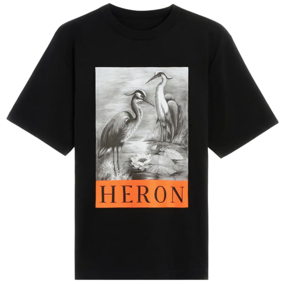 Heron Preston Mens HMAA032C99JER0031010 T-Shirt Black