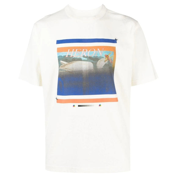 Heron Preston Mens HMAA032S23JER0060146 T-Shirt White