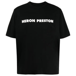 Heron Preston Mens Hmaa032S23Jer0091001 T Shirt Black - Style Centre Wholesale