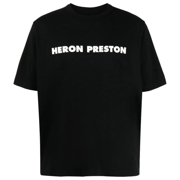 Heron Preston Mens HMAA032S23JER0091001 T-Shirt Black