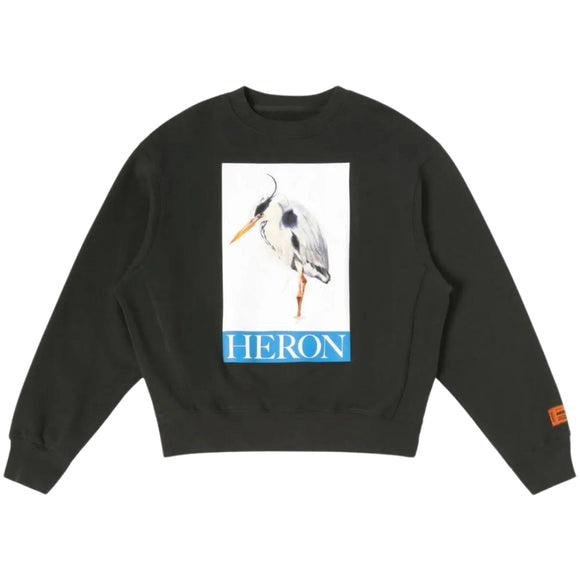 Heron Preston Mens Hmba020F23Jer0041046 Jumper Black - Style Centre Wholesale