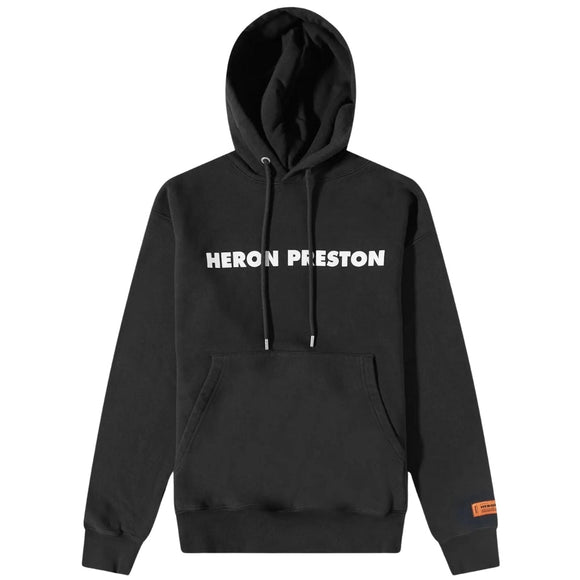 Heron Preston Mens Hmbb024S23Jer0091001 Hoodie Black - Style Centre Wholesale