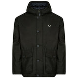 Fred Perry Mens J4586 Q20 Jacket Dark Green