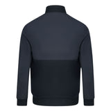 Fred Perry Woven Panel Blue Track Jacket - Nova Clothing