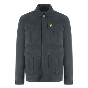 Lyle Scott Large Pockets Black Utility Jacket