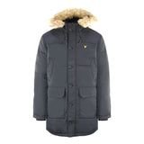Lyle Scott Heavyweight Longlife Puffer Black Jacket