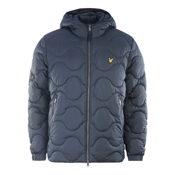 Lyle Scott Wadded Navy Blue Jacket
